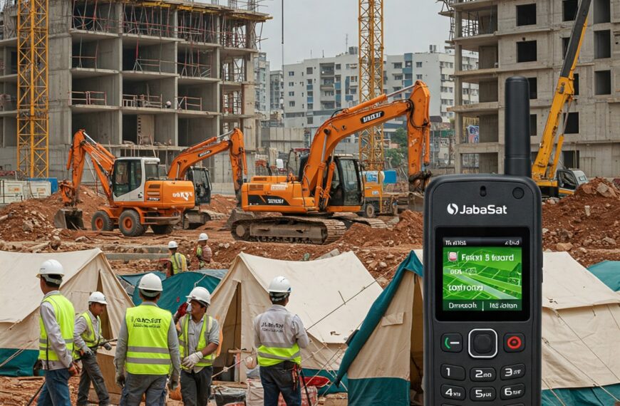 JabaSat: Conectividad Satelital Confiable para la Industria de la Construcción en Querétaro